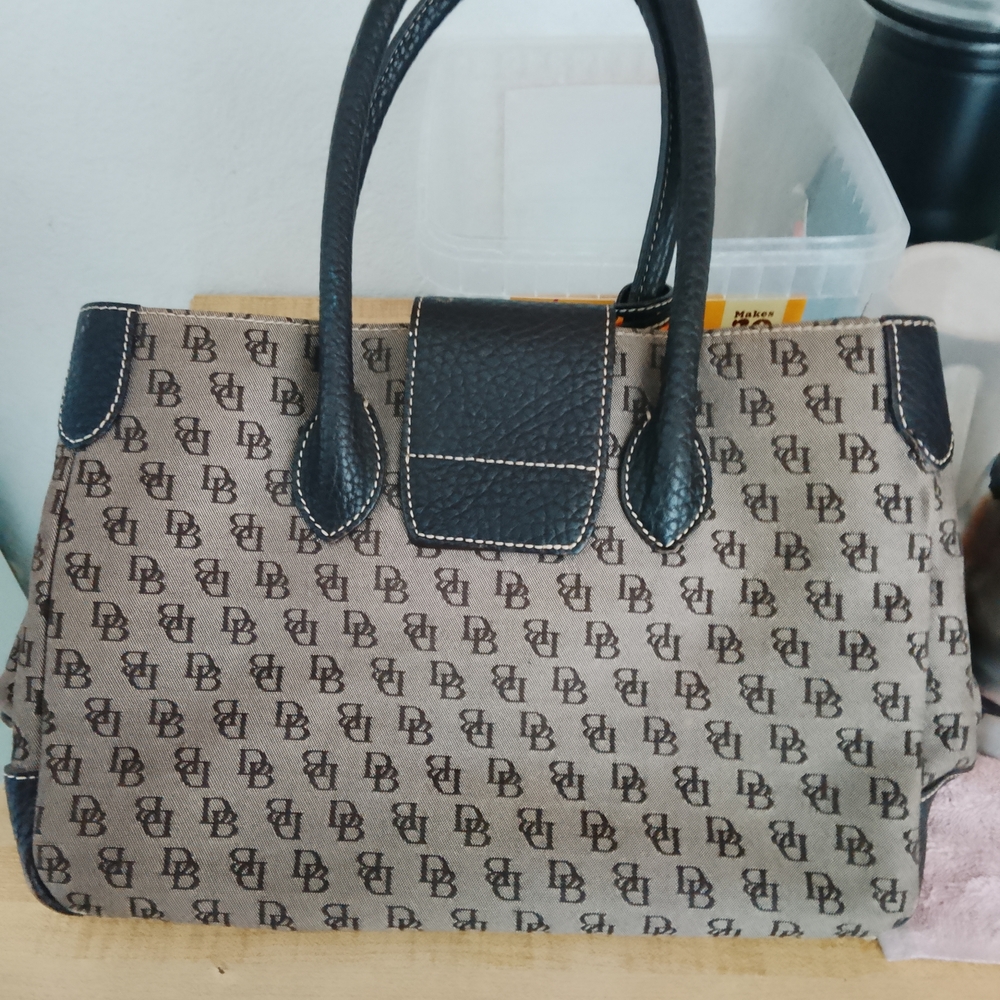 Dooney & Bourke Black Leather Patch - image 3